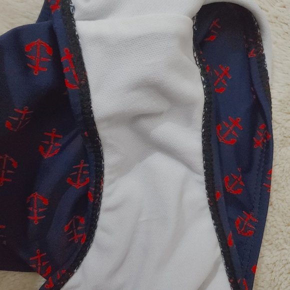 New Anchor Print Bikini Bottom- Size M (smaller fit) - Picture 3 of 5